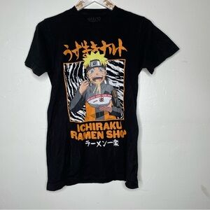 NARUTO RAMEN SHOP ANIME CHARACTER T SHIRT SZ S